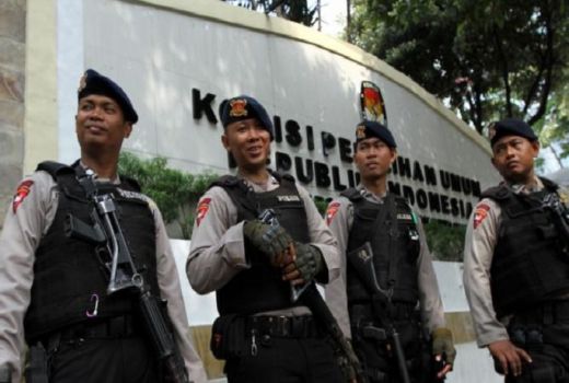 10 Ribu Personel Amankan Penetapan Presiden Terpilih di KPU - GenPI.co