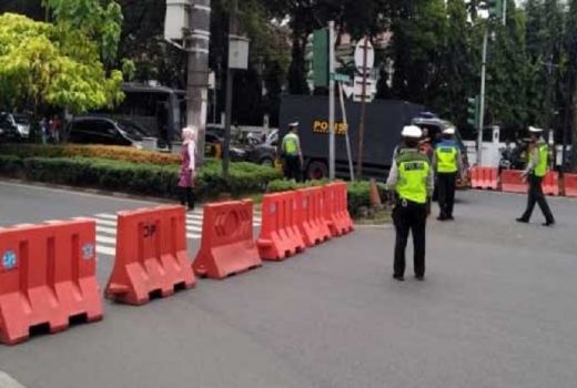 Jelang Penetapan Presiden Terpilih, Lalin Sekitar KPU Ditutup - GenPI.co