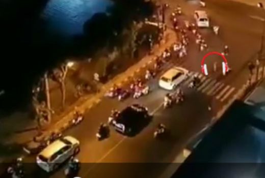 Video 'Mahluk' Menyebrang Jalan dan Hilang Bikin Geger Yogyakarta - GenPI.co