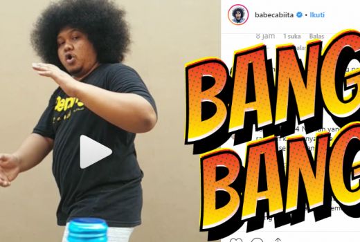 Babe Cabita Terima Tantangan #BottleCapChallenge Jason Statham - GenPI.co
