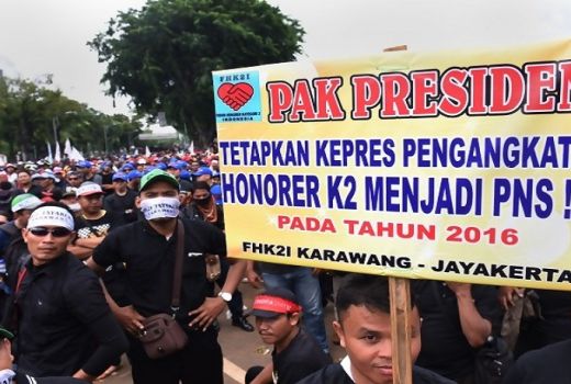 Mimpi, Honorer K2 Berharap Politikus Gerindra Jadi Menteri - GenPI.co