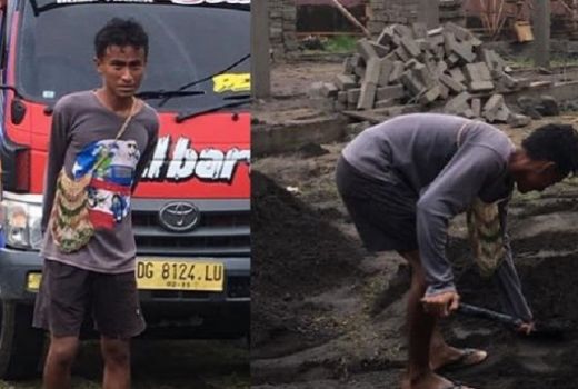 Viral, Anak Wakil Wali Kota Tidore Jadi Kuli Bangunan - GenPI.co