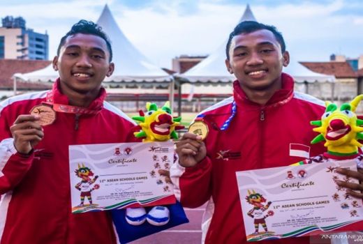 ASEAN Schools Games, Atlet Kembar Rico dan Richi Sumbang 2 Medali - GenPI.co