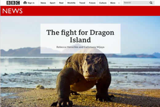 Wacana Penutupan Pulau Komodo Dibahas Media Inggris BBC - GenPI.co