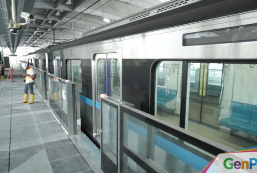 Jelang Operasional, Intip Keseruan Uji Coba MRT Jakarta - GenPI.co