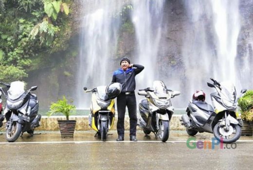 Rider dari Malaysia Touring Melibas Andalas - GenPI.co