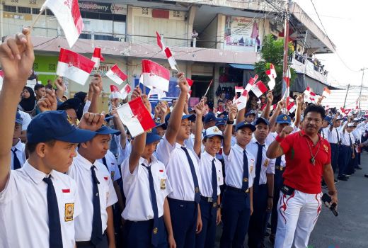Begini Pelajar Gorontalo Menyambut Presiden - GenPI.co