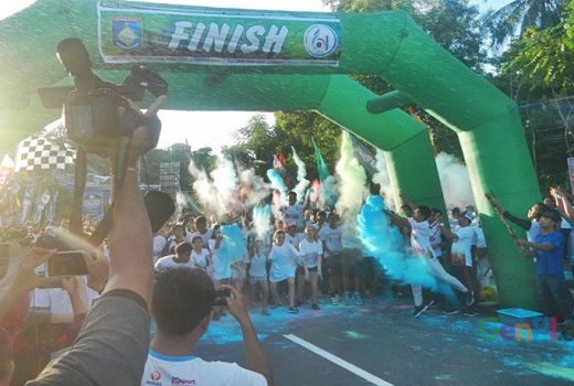 Senggigi Bangkit di Colour Run Lombok - GenPI.co