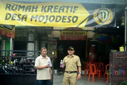 Adib Sulap Limbah Batik jadi Cat Tembok - GenPI.co