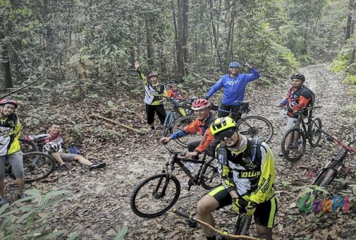 Tahura Sultan Syarif Hasyim Hadirkan Jalur Sepeda di Lintasan Gajah - GenPI.co