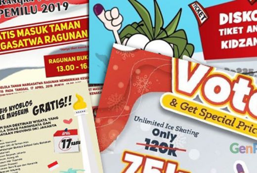 Para Jariungu, Ini Promo Destinasi Wisata Buat Kamu Setelah Ikut Pemilu - GenPI.co