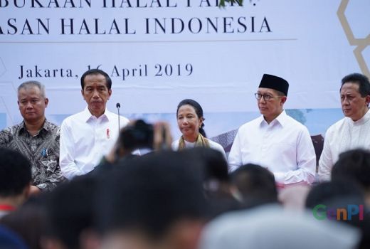 Presiden Jokowi Resmikan Halal Park di GBK - GenPI.co