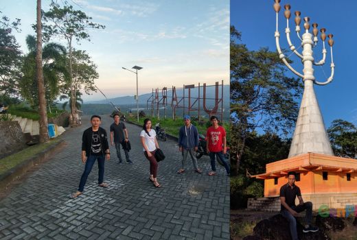 Menara Kaki Dian Raksasa di Minahasa Utara - GenPI.co