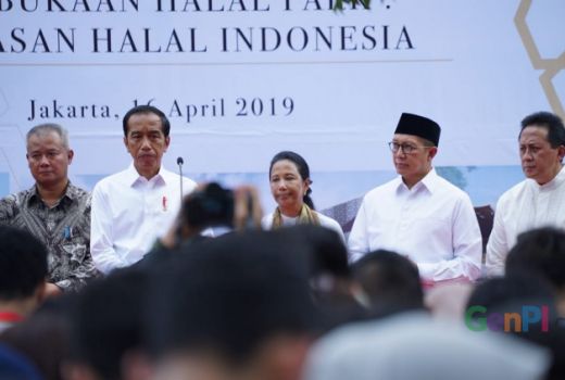 Resmikan Halal Park, Strategi Jokowi Promosikan Industri Halal - GenPI.co