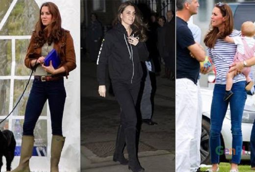 Bergaya Bak Putri, Tiru Gaya Casual Kate Middleton Ini - GenPI.co