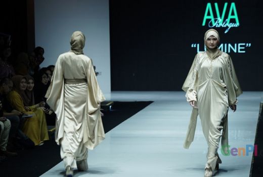 Inspirasi Koleksi Busana Ramadhan di Muslim Fashion Festival 2019 - GenPI.co