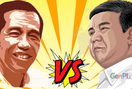 Lupakan Situng, Ini Perbandingan Jokowi vs Prabowo di Medsos - GenPI.co