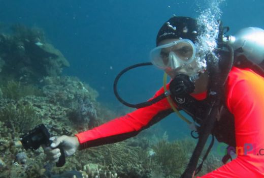 Kaka Slank Jatuh Cinta dengan Keindahan Bawah Laut Pulau Morotai - GenPI.co