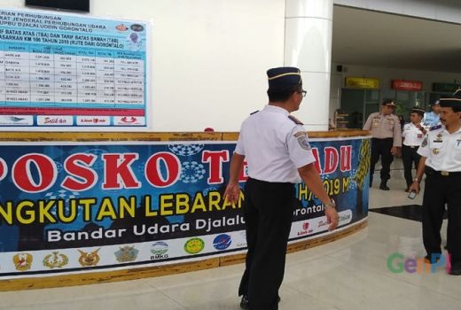 Bandara Jalaluddin Gorontalo Optimalkan Pelayanan saat Arus Mudik - GenPI.co