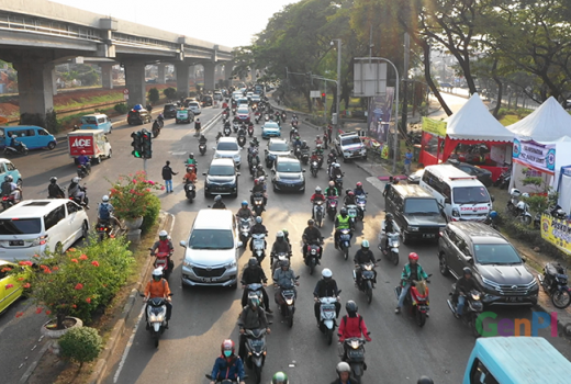 100 ribu Pemudik Motor Melintasi Jalan Kalimalang - GenPI.co