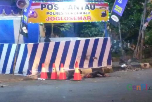 Seorang Pria Meledakan Diri di Pos Pantau Kartasura Solo - GenPI.co