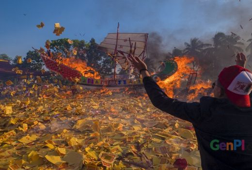 Festival Bakar Tongkang Sukses Sedot 76 Ribu Pengunjung - GenPI.co