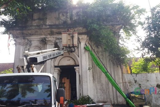 Pemkot Palembang Rapikan Gerbang Bersejarah Benteng Kuto Besak - GenPI.co