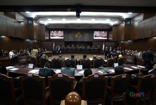 MK Tolak Eksepsi TKN Terkait Protes Berkas Baru Gugatan Prabowo - GenPI.co