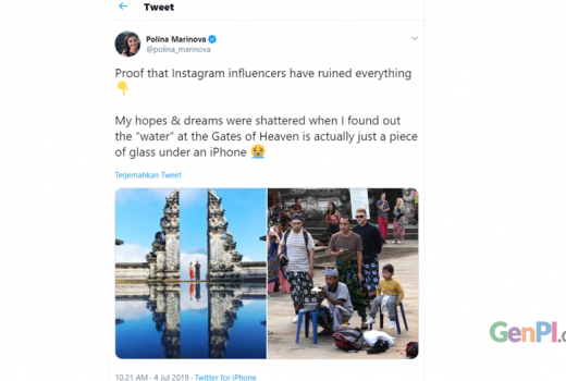 Turis ini Kecewa Lantaran Pura Lempuyangan Tak Seperti di Foto - GenPI.co