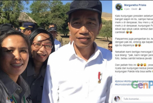 Bisa Foto Bareng Jokowi, Ranger TNK: Beda dengan Presiden Dulu - GenPI.co