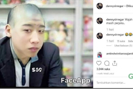 FaceApp Bikin Kakek Sugiono Muda Kembali - GenPI.co