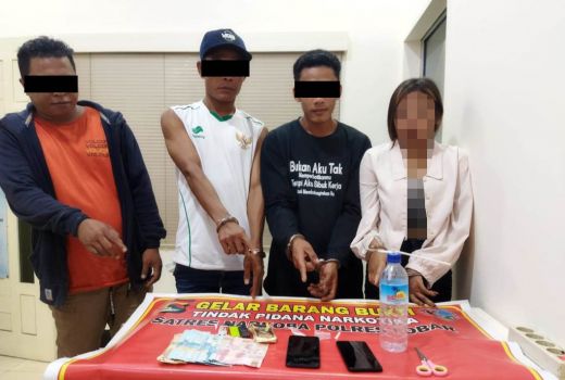 Polres Lobar Bekuk Empat Orang Penyalahguna Narkoba - GenPI.co NTB