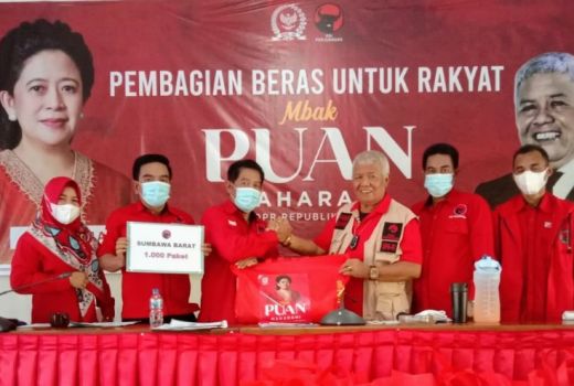 Puan Maharani Bagikan Beras Premium, Ada Apa? - GenPI.co NTB