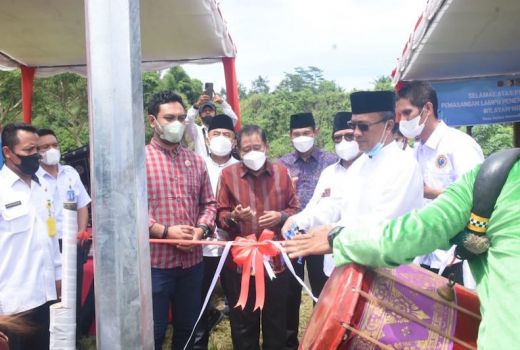 Lotara Terima Hibah Seribu PJU - GenPI.co NTB