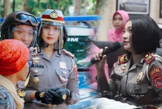 Polwan Cantik Lombok Timur ini Dimutasi ke Polda Metro Jaya - GenPI.co NTB