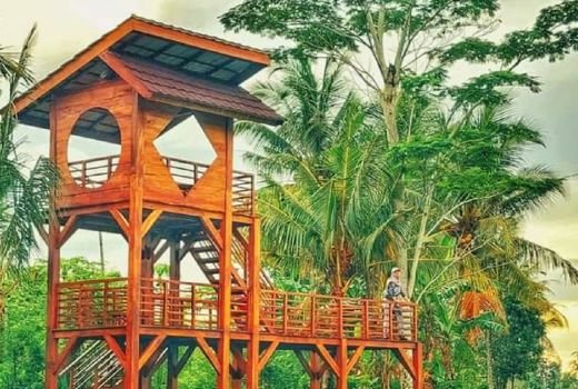 Menara Oksigen Lombok Tengah, Bikin Foto Instagramable - GenPI.co NTB