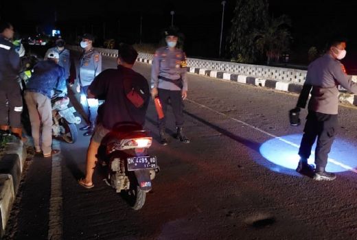 Patroli Blue Light, Polsek Mandalika Sasar Tempat Rawan - GenPI.co NTB