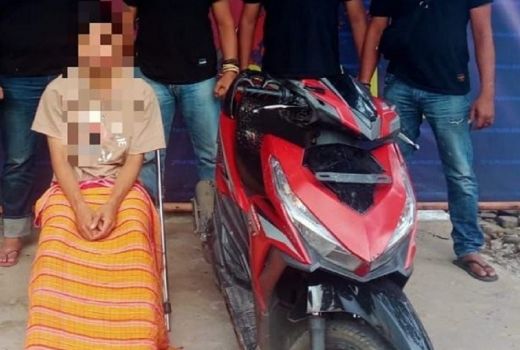 Mau Kabur, DPO Curanmor di Bima Dilumpuhkan Polisi - GenPI.co NTB