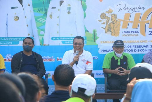 Bang Zul Ajak Insan Pers Informasikan Hal Positif Tentang NTB - GenPI.co NTB