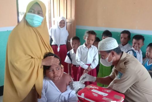 Kejar Target Vaksinasi, Jajaran Polda NTB Keliling ke Bima - GenPI.co NTB