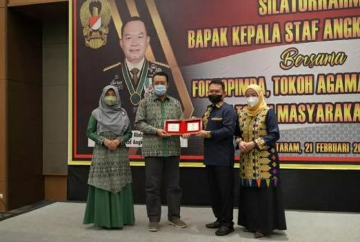 KSAD Dudung Puji Kekompakan Forkopimda NTB - GenPI.co NTB