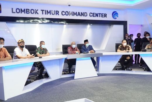 Siap Jadi Kota Pintar, Lombok Timur Resmikan Command Center - GenPI.co NTB