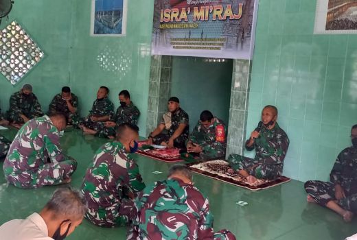Segarkan Ingatan, Kodim Loteng Gelar Isra Mikraj - GenPI.co NTB