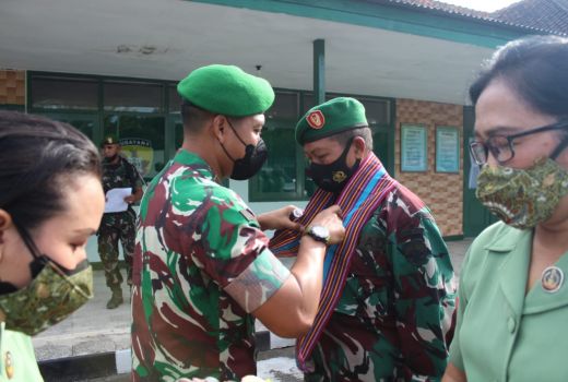 Begini Pesan Dandim Loteng untuk Anggota yang Pensiun - GenPI.co NTB