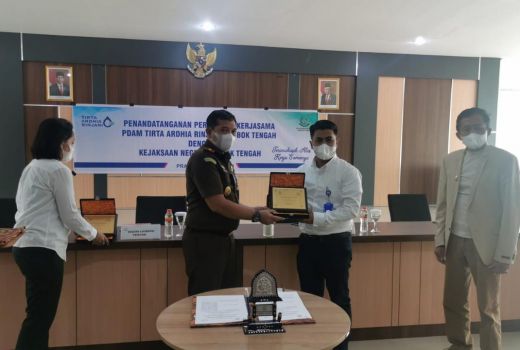 PDAM-Kejari Loteng Membangun Kerja Sama - GenPI.co NTB