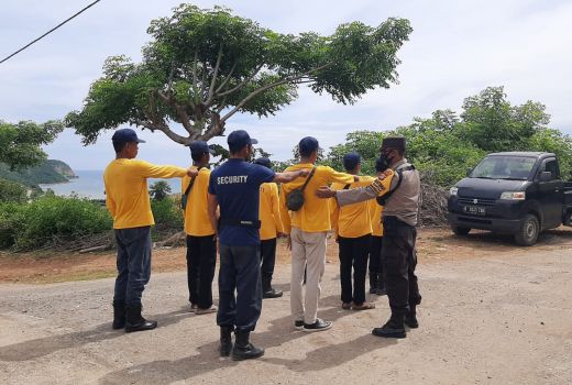 Sekuriti Kawasan Mandalika Terima Pembekalan dari Polisi - GenPI.co NTB