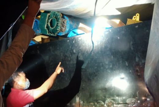 Polisi Hentikan Fuso yang Hendak Jual Barang Bantuan Pemerintah - GenPI.co NTB