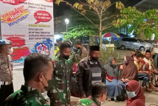 Kodim Loteng Sasar Tempat Tongkrongan untuk Vaksinasi - GenPI.co NTB