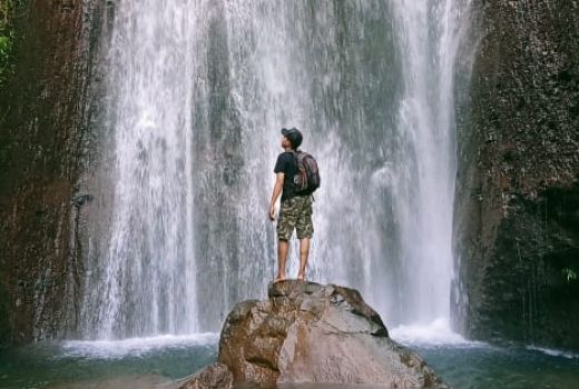 Kisah Nama Air Terjun Batu Petape di Loteng - GenPI.co NTB