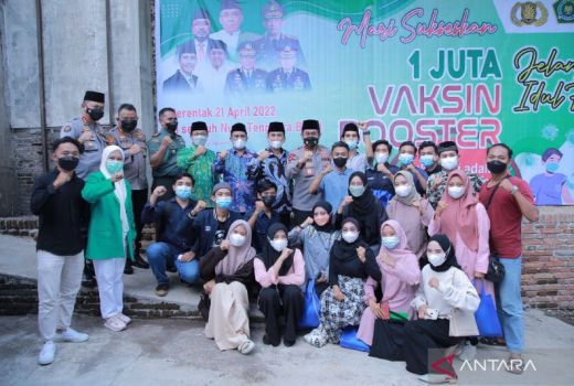 Kapolda NTB Targetkan 81 Ribu Vaksinasi Penguat dalam 3 Hari - GenPI.co NTB